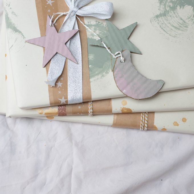 Recycled gift tags