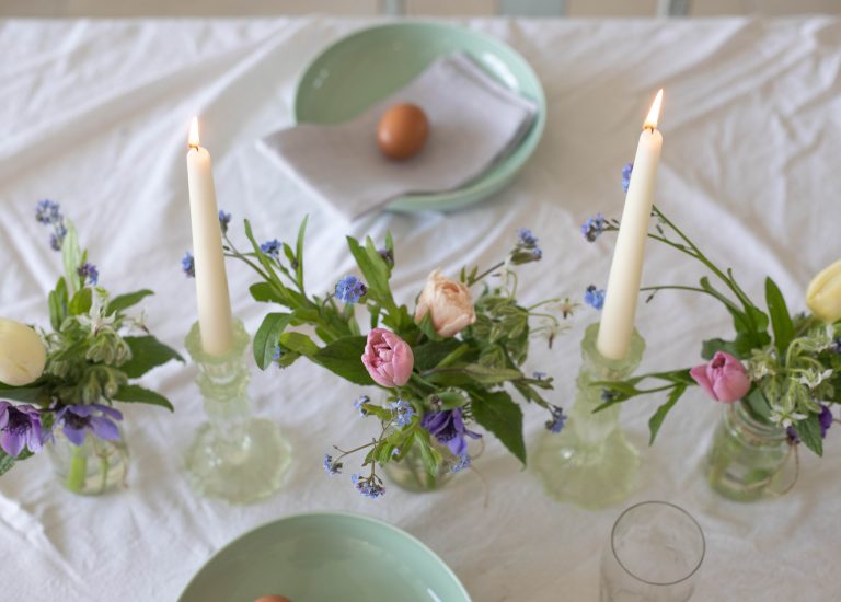 spring table setting