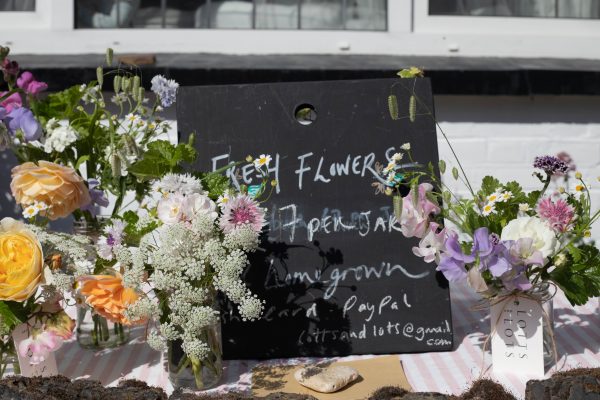 june flower stall