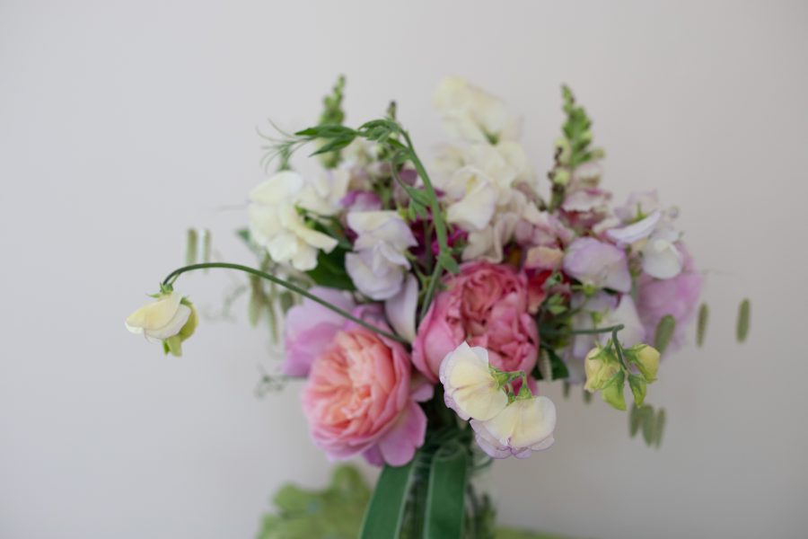 May Bridal Bouquet using British Grown Flowers