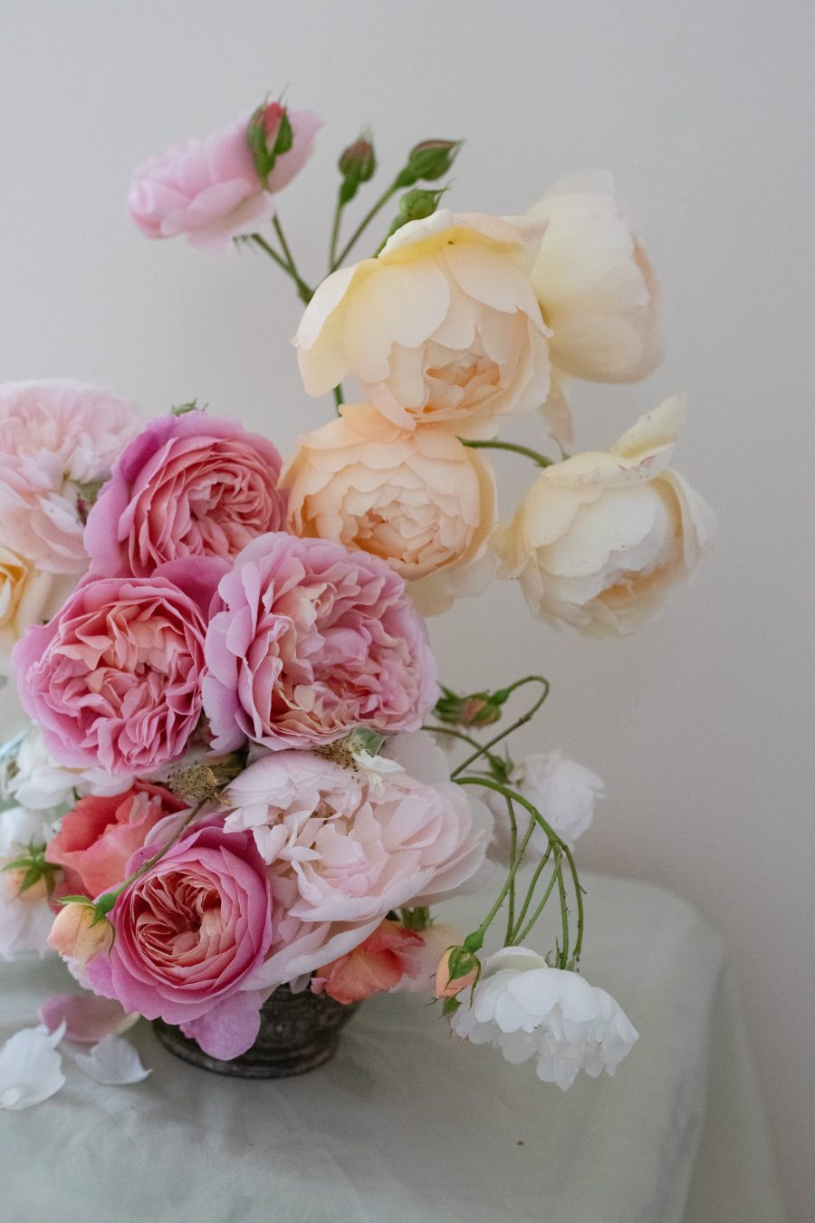 Locally grown wedding flowers, Leigh-on-Sea