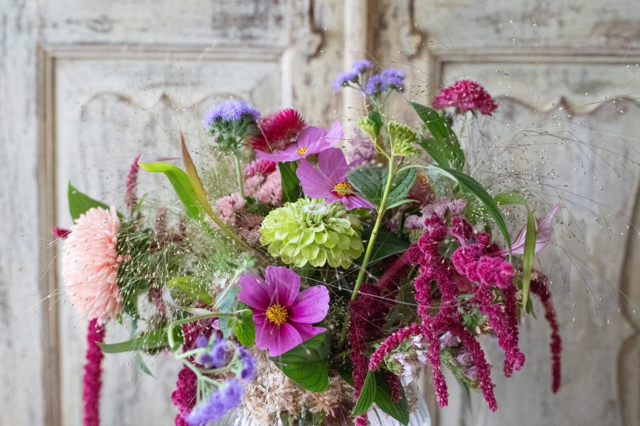 Autumn Wedding Centrepieces Leigh-on-Sea Wedding