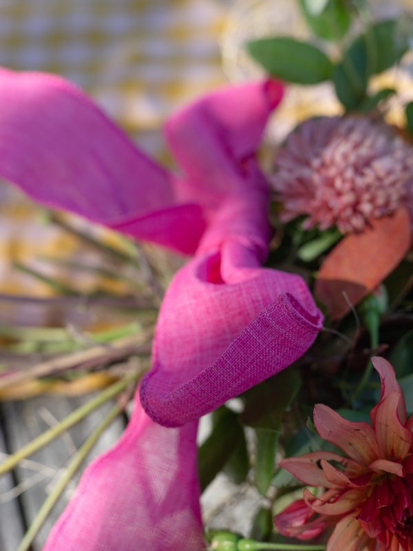 A colourful British grown September bouquet