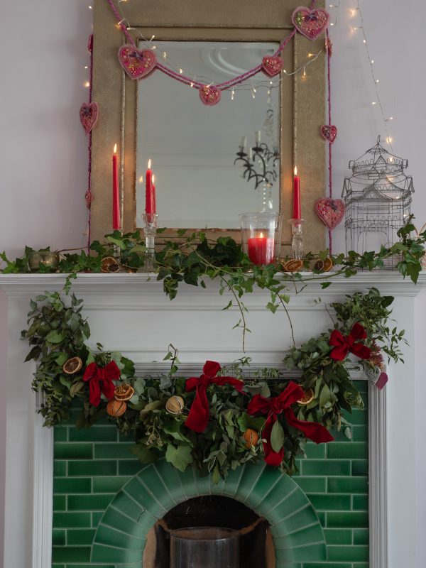 Fresh Foliage Garland Christmas workshop, Flour and Spoon Bakery