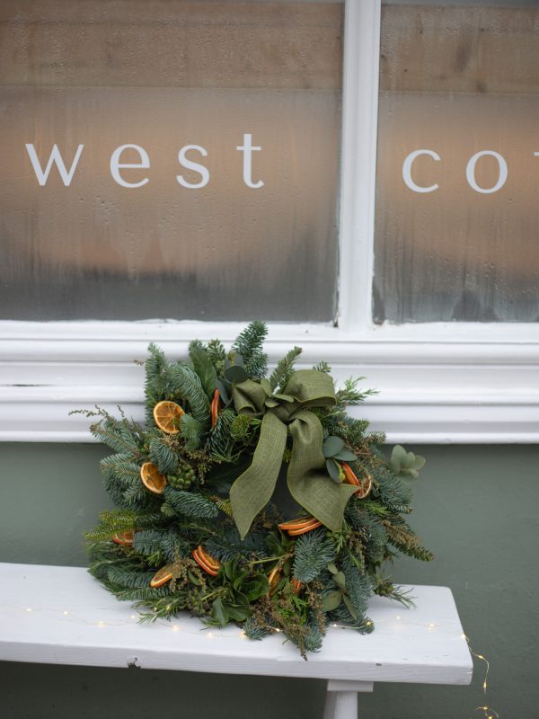 Traditional Christmas Wreath Workshop, Market West Coffee Rochford