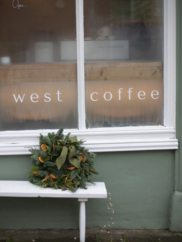 Traditional Christmas Wreath Workshop, Market West Coffee Rochford