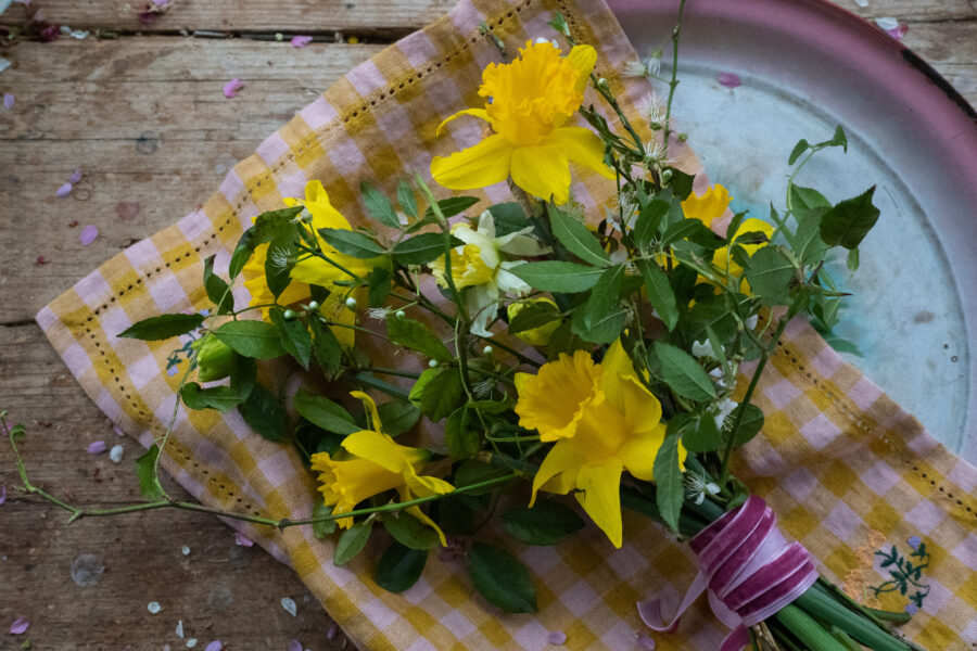 British Grown Flowers : February Bouquet