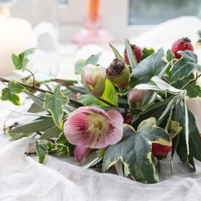 January's British Grown Bouquet project