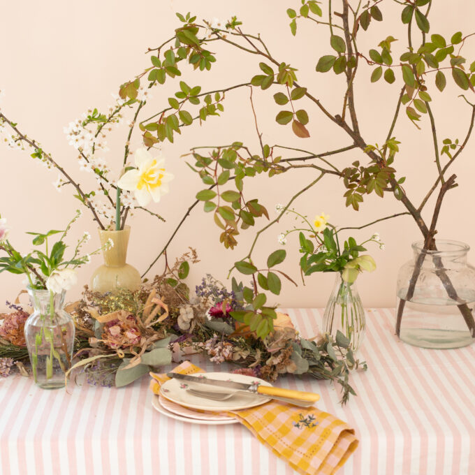 DIY : How to make floral garlands