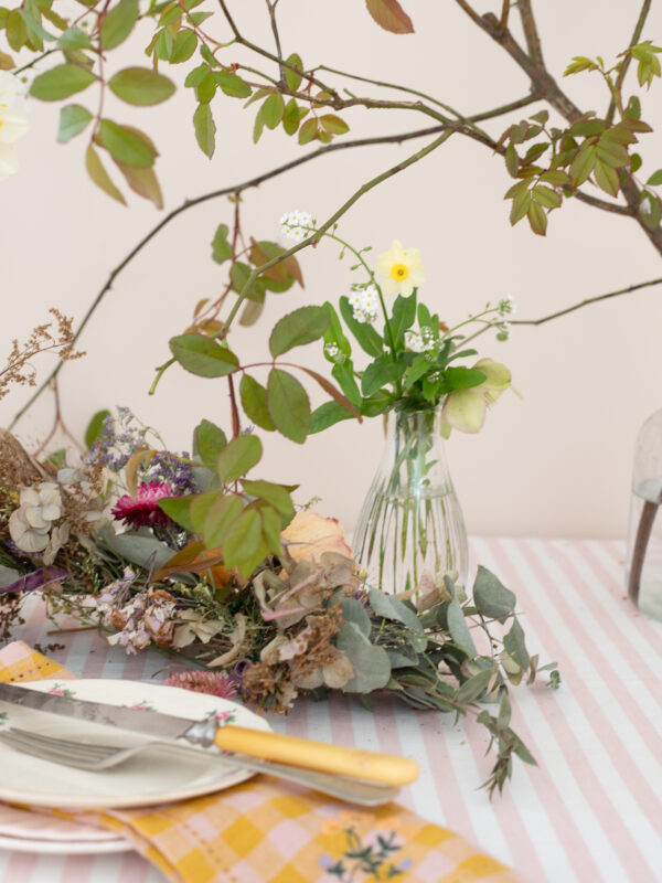 How to make natural flower garlands