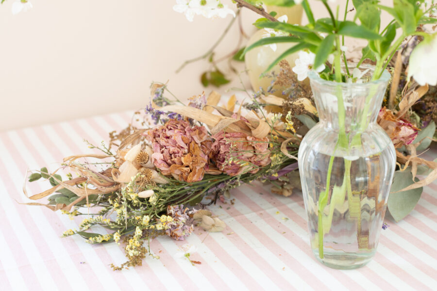 Simple floral garland tutorial