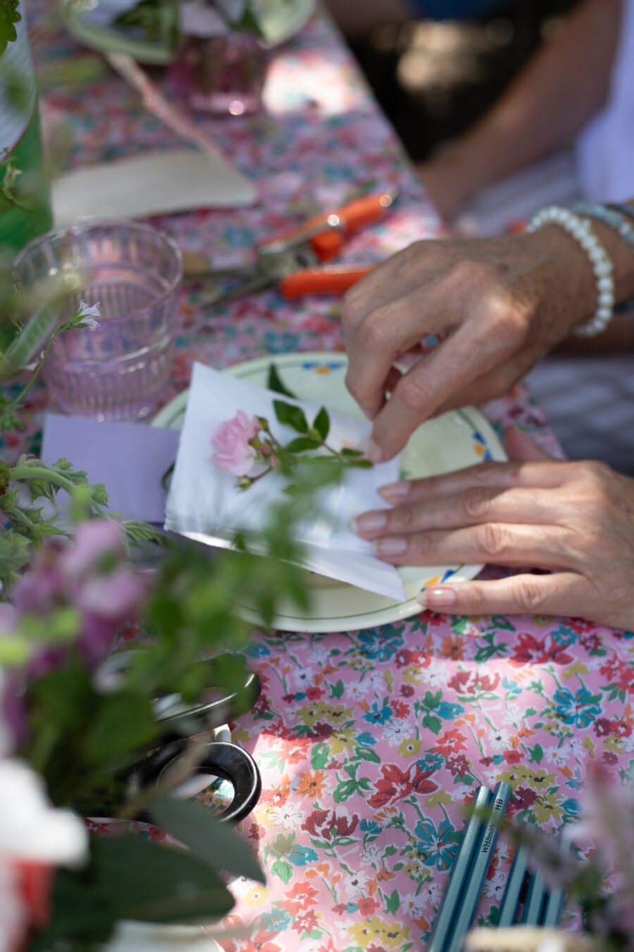 July Floral Craft Workshop, Leigh-on-Sea