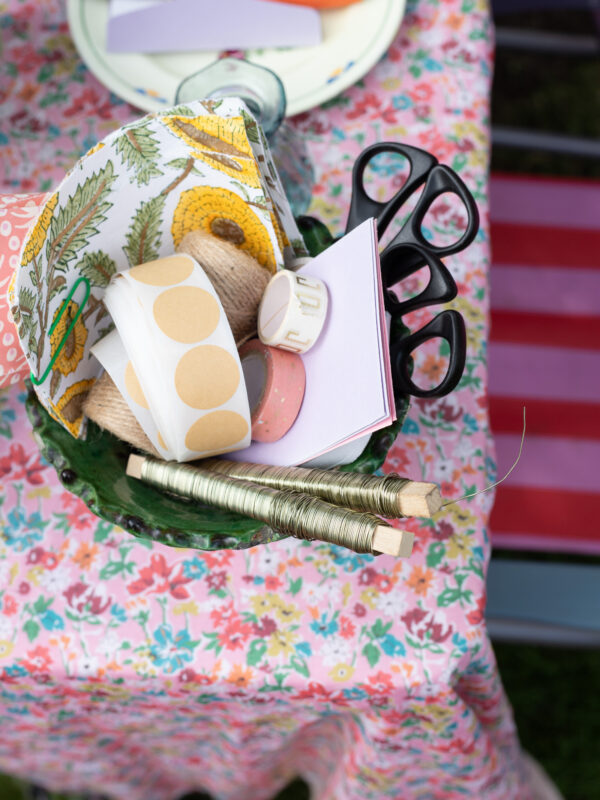 Bud Vases and Books - July Floral Craft Workshop