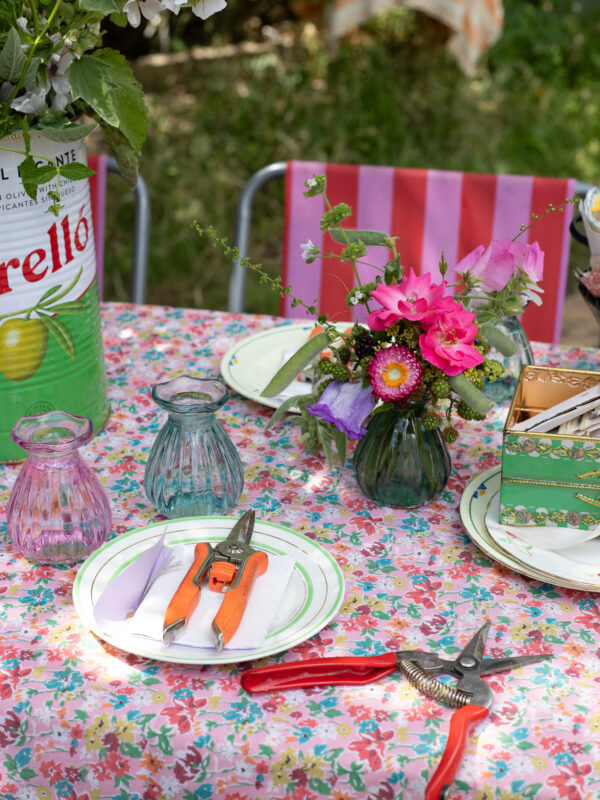 Bud Vases and Books - July Floral Craft Workshop